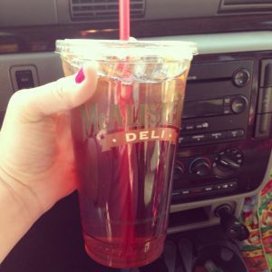 McAlister's sweet tea is not to be missed!