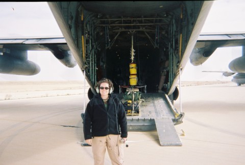 Me during my deployment in Iraq. 