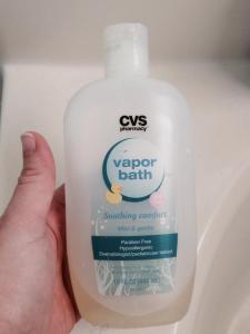 Mama ALWAYS buys vapor bath to keep in her bathroom as well as in the kids' bathroom.