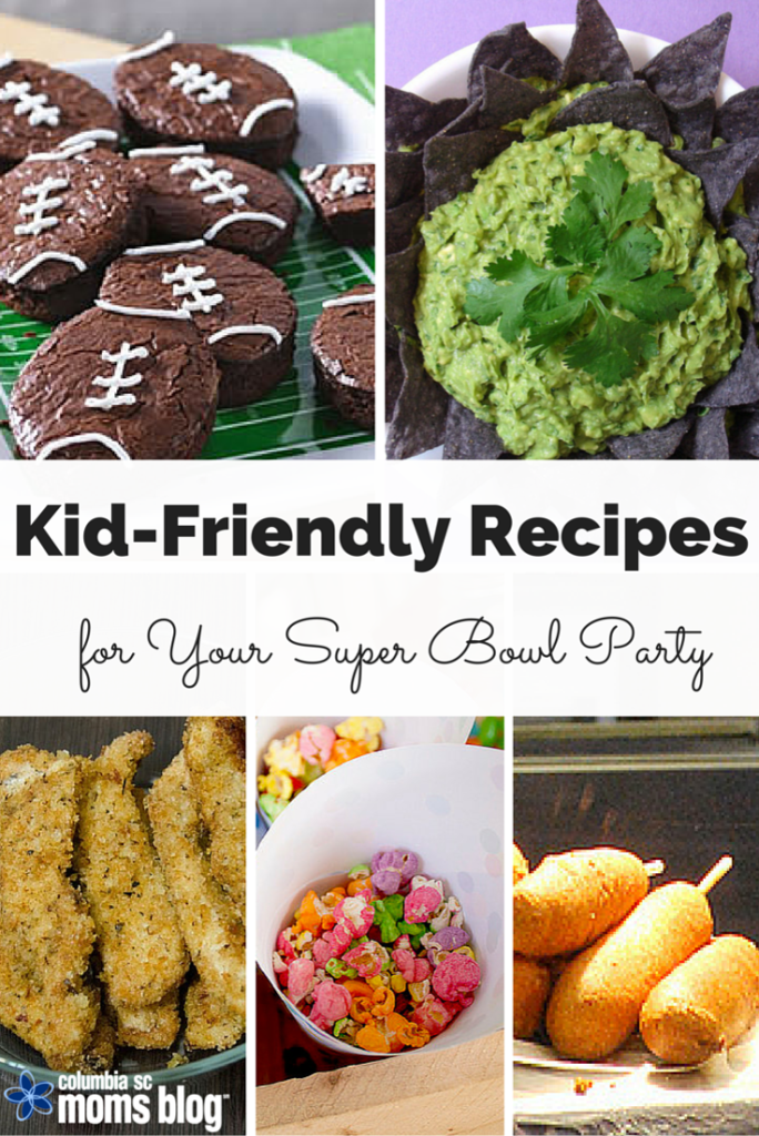 kid-friendly recipes for your super bowl party