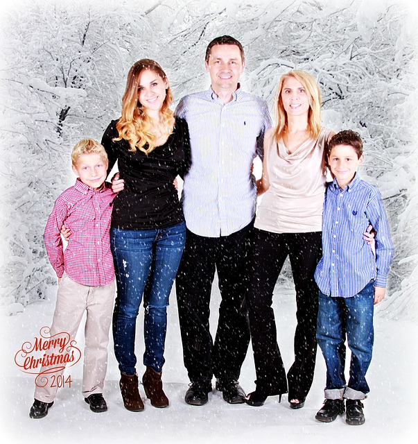 Some families include a special significance in their holiday cards of a child lost.