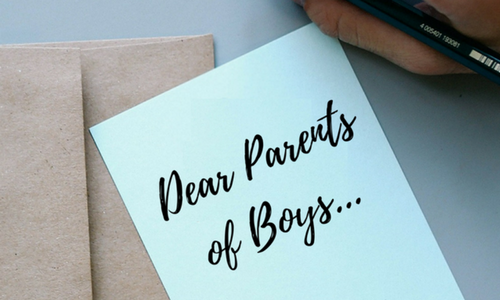 Dear Parents of Boys - CSCMB