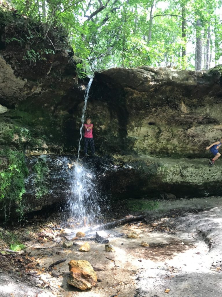 The Waterfall at Peachtree Rock